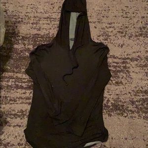 Charcoal light weigh hoodie
